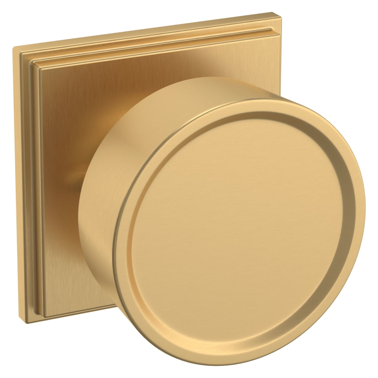 Baldwin Estate K009 Hollywood Hills Knob Set in Vintage Brass