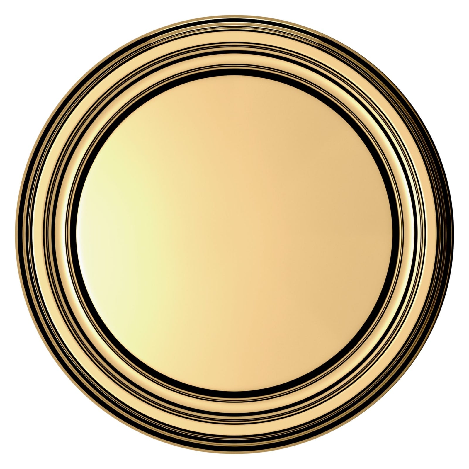 Baldwin Estate K012 Tulip Knob Set in Lifetime (PVD) Polished Brass