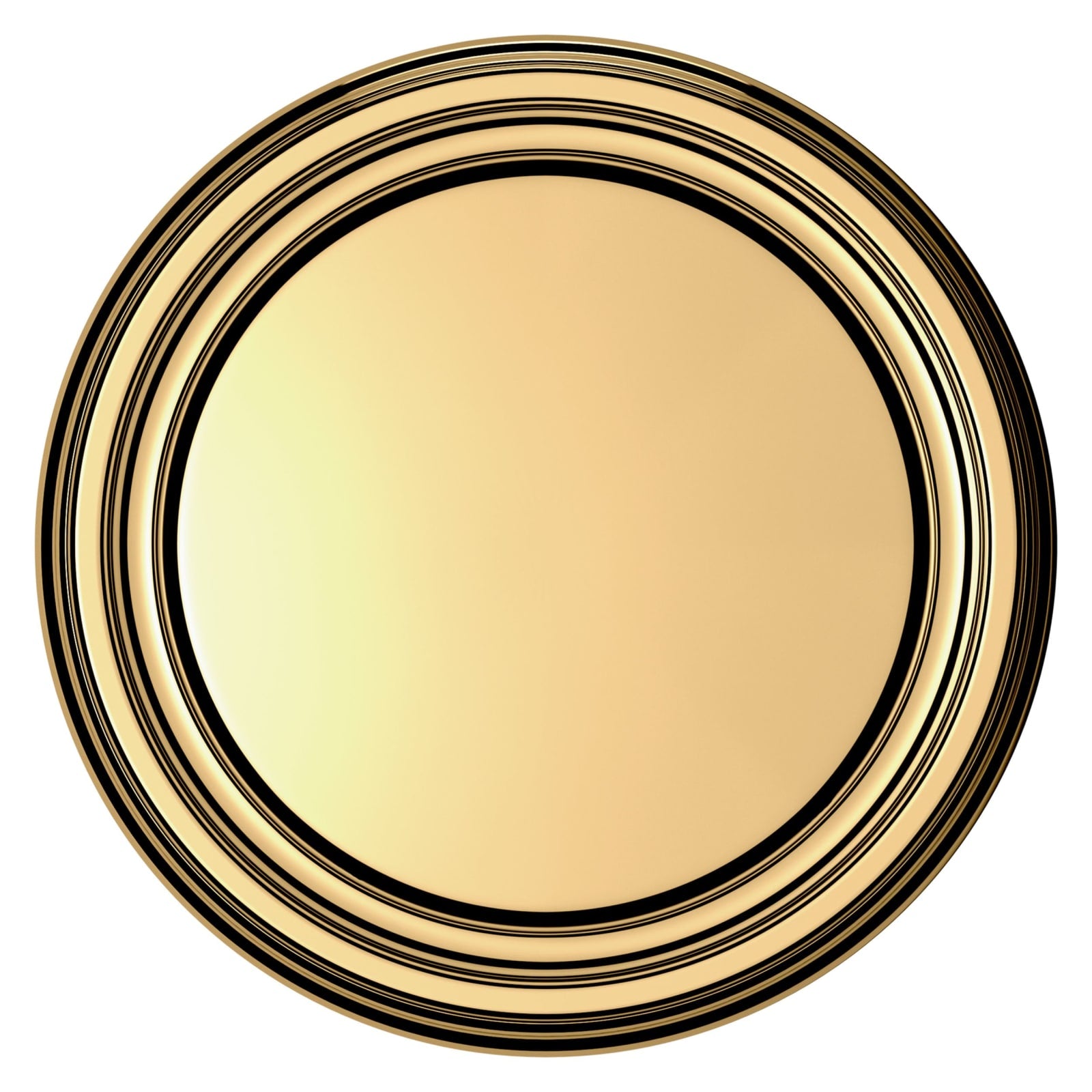 Baldwin Estate K012 Tulip Knob Set in Lifetime (PVD) Polished Brass