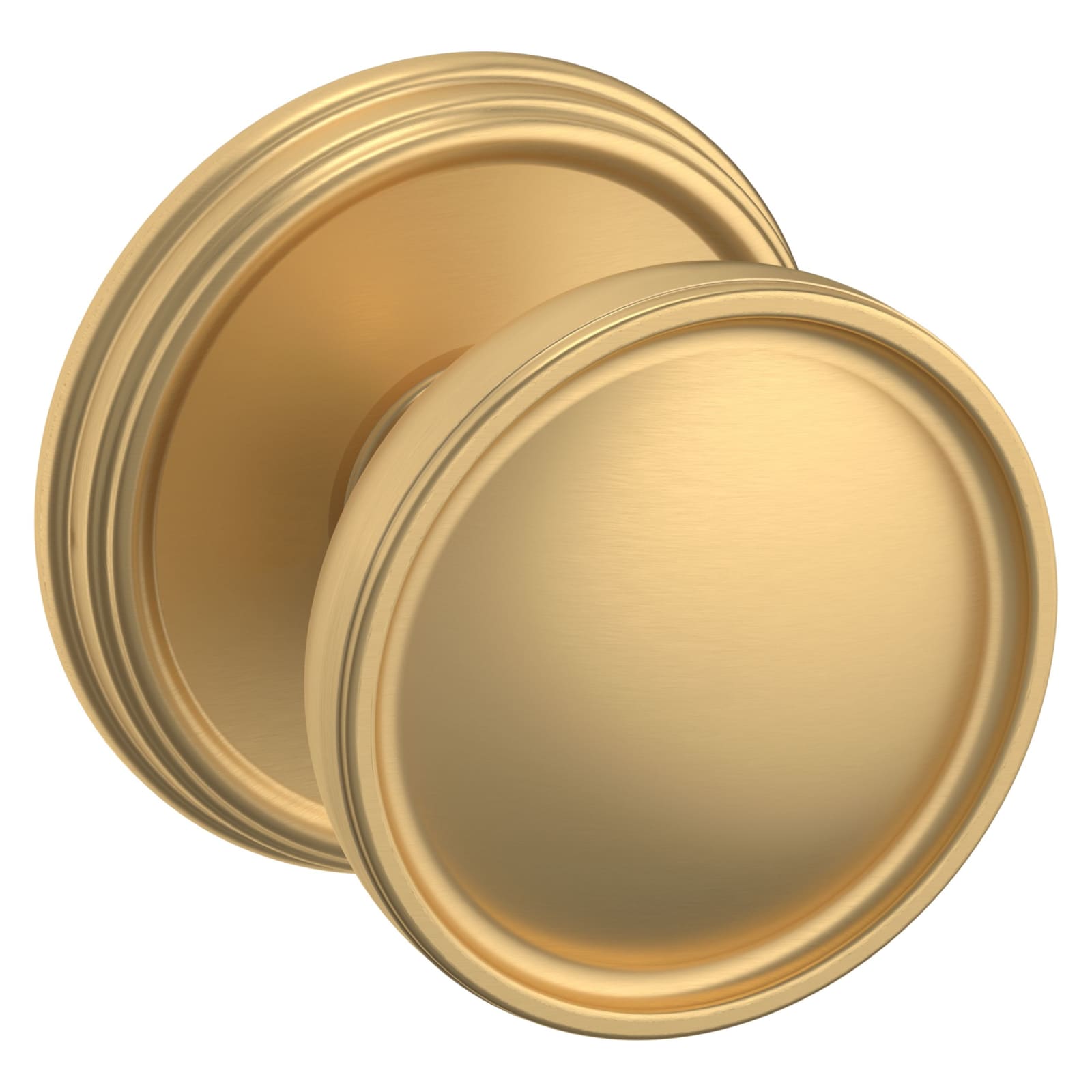 Baldwin Estate K012 Tulip Knob Set in Vintage Brass