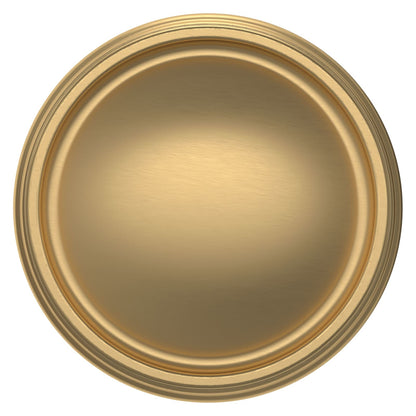 Baldwin Estate K012 Tulip Knob Set in Vintage Brass