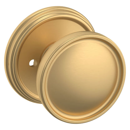 Baldwin Estate K012 Tulip Knob Set in Vintage Brass