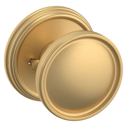 Baldwin Estate K012 Tulip Knob Set in Vintage Brass