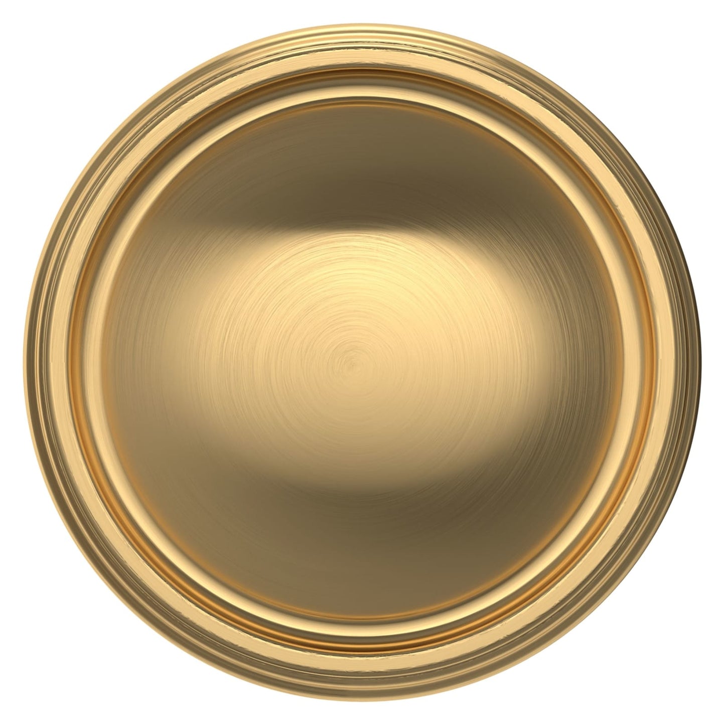 Baldwin Estate K012 Tulip Knob Set in Lifetime (PVD) Satin Brass