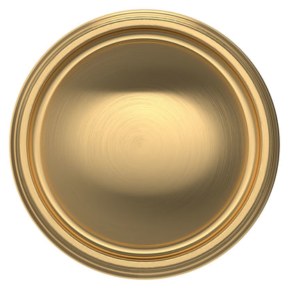 Baldwin Estate K012 Tulip Knob Set in Lifetime (PVD) Satin Brass