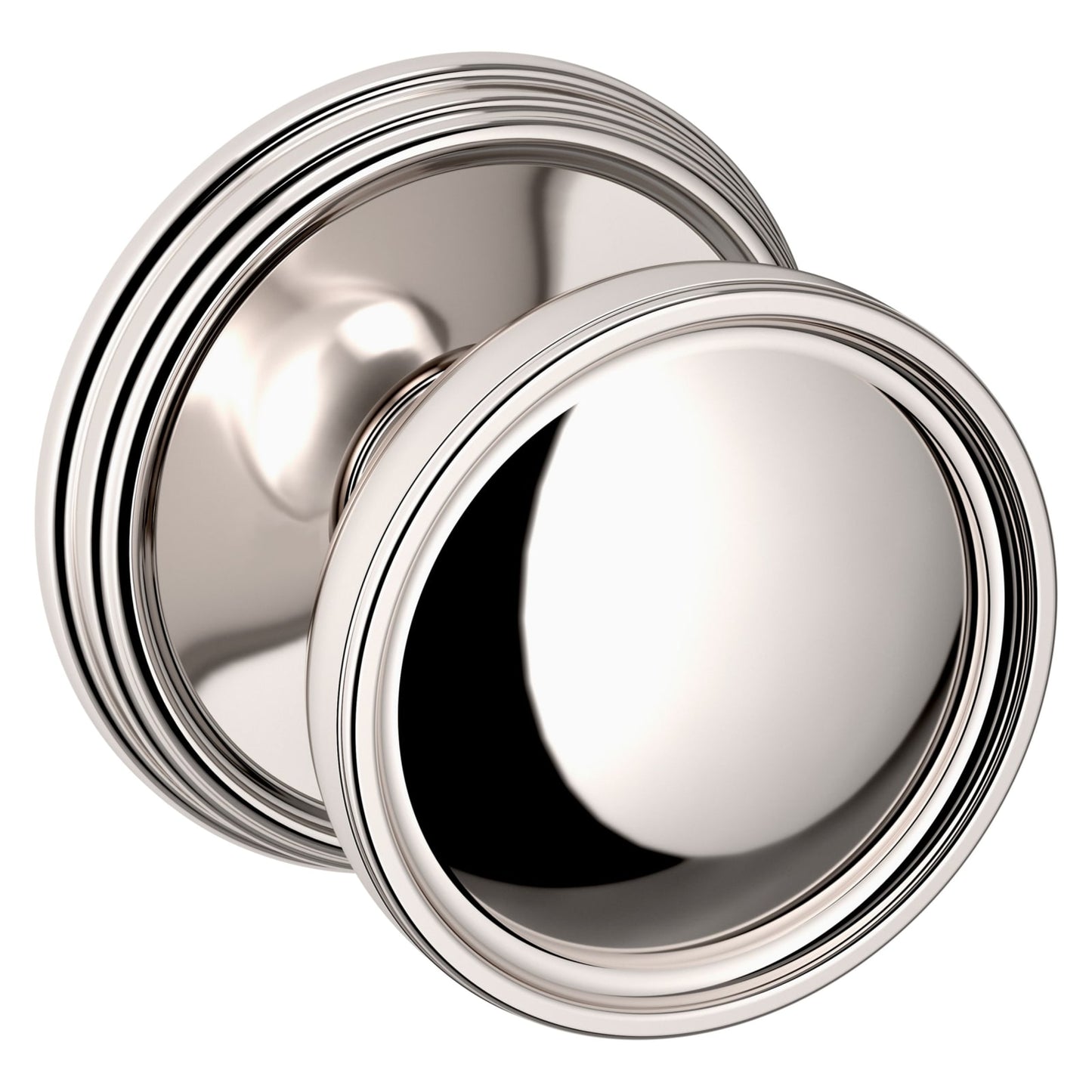 Baldwin Estate K012 Tulip Knob Set in Lifetime (PVD) Polished Nickel