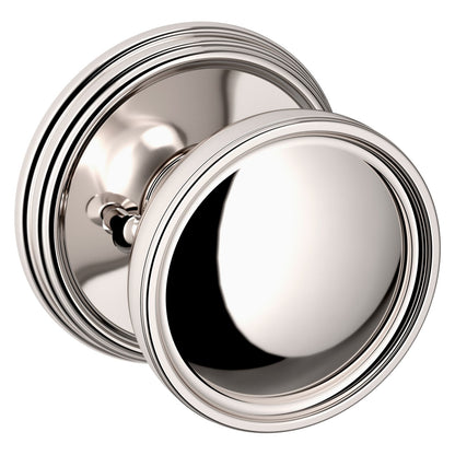 Baldwin Estate K012 Tulip Knob Set in Lifetime (PVD) Polished Nickel