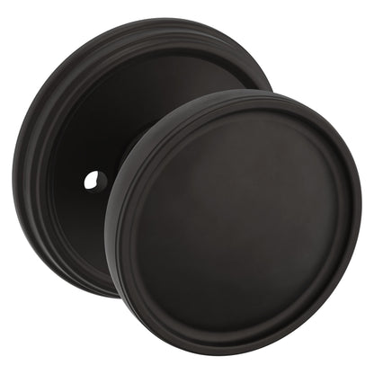 Baldwin Estate K012 Tulip Knob Set in Oil Rubbed Bronze