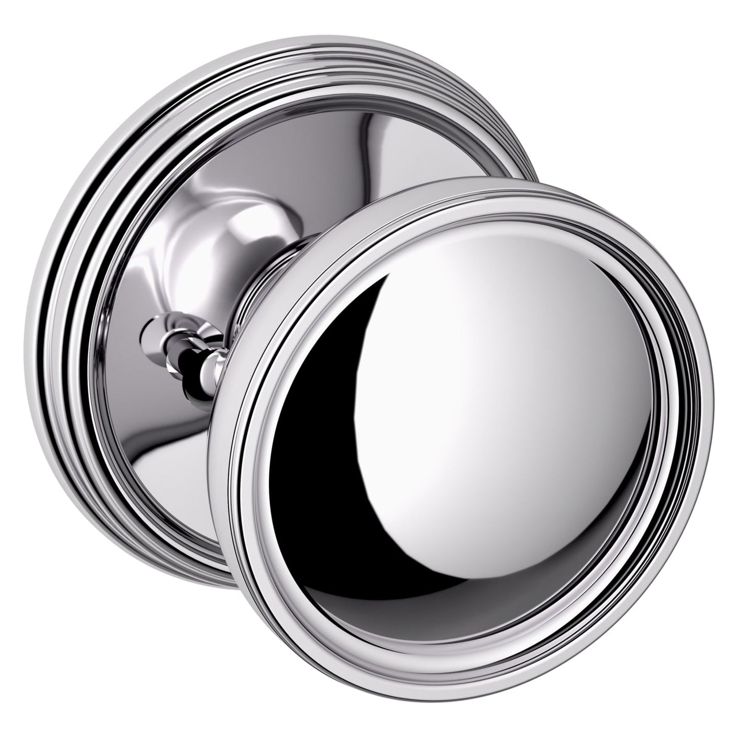 Baldwin Estate K012 Tulip Knob Set in Polished Chrome
