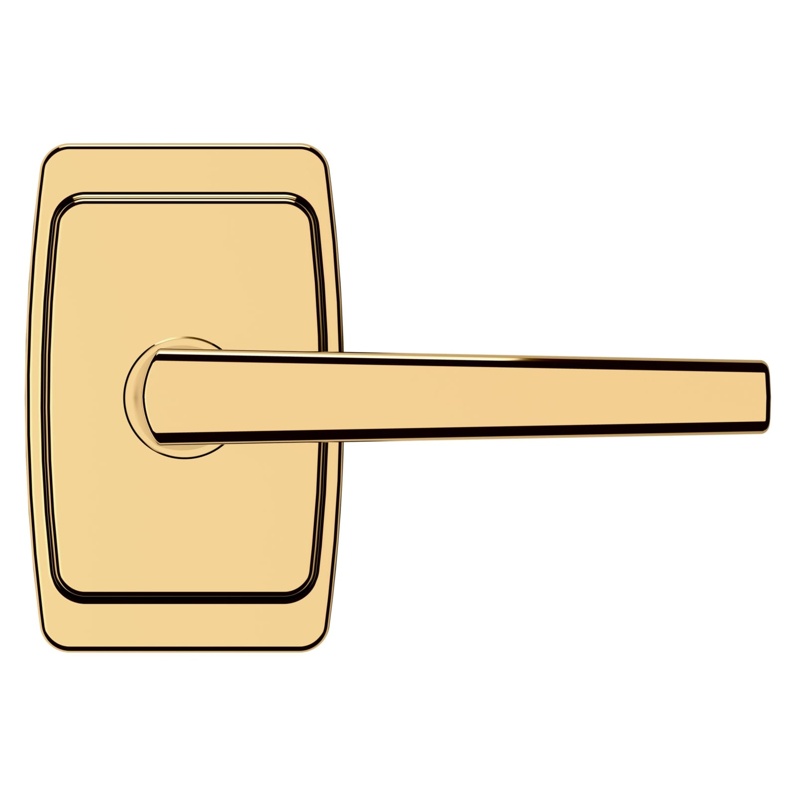 Baldwin Estate L024 Lever Set in Lifetime (PVD) Polished Brass