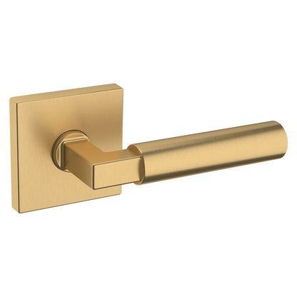 Baldwin Estate L029 Gramercy Lever Set in Vintage Brass