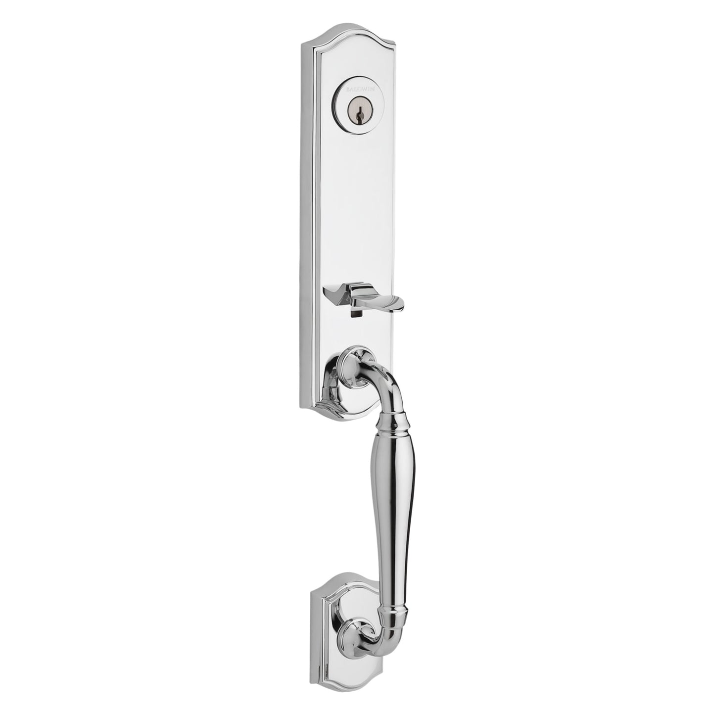 Baldwin Reserve New Hampshire Handleset in Polished Chrome
