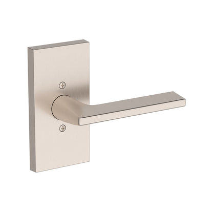 Baldwin Reserve Anaheim Hills Lever, Contemporary 5" Rose, Satin Nickel
