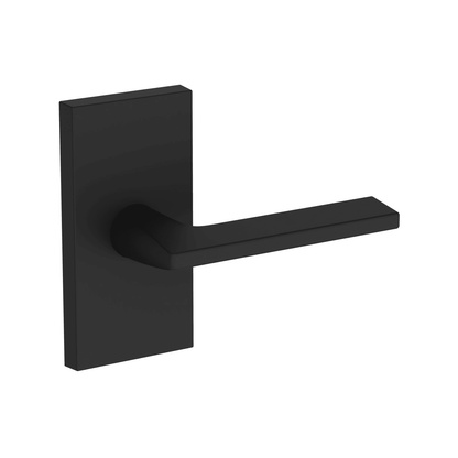 Baldwin Reserve Anaheim Hills Lever, Contemporary 5" Rose, Satin Black