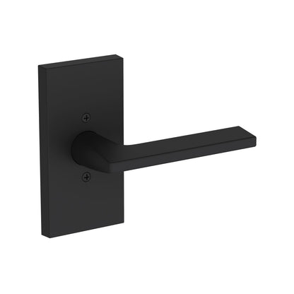 Baldwin Reserve Anaheim Hills Lever, Contemporary 5" Rose, Satin Black
