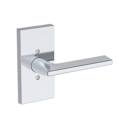 Baldwin Reserve Anaheim Hills Lever, Contemporary 5" Rose, Polished Chrome