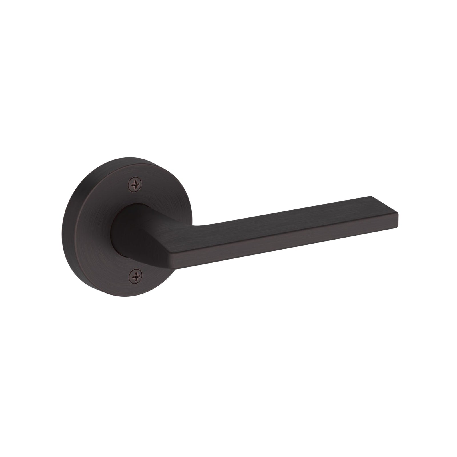 Baldwin Reserve Anaheim Hills Lever, Contemporary Round Rose, Venetian Bronze