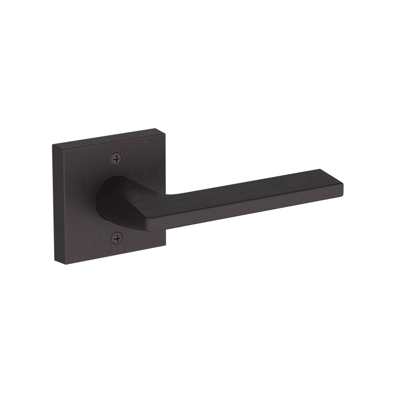 Baldwin Reserve Anaheim Hills Lever, Contemporary Square Rose, Venetian Bronze