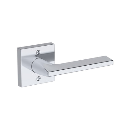 Baldwin Reserve Anaheim Hills Lever, Contemporary Square Rose, Polished Chrome