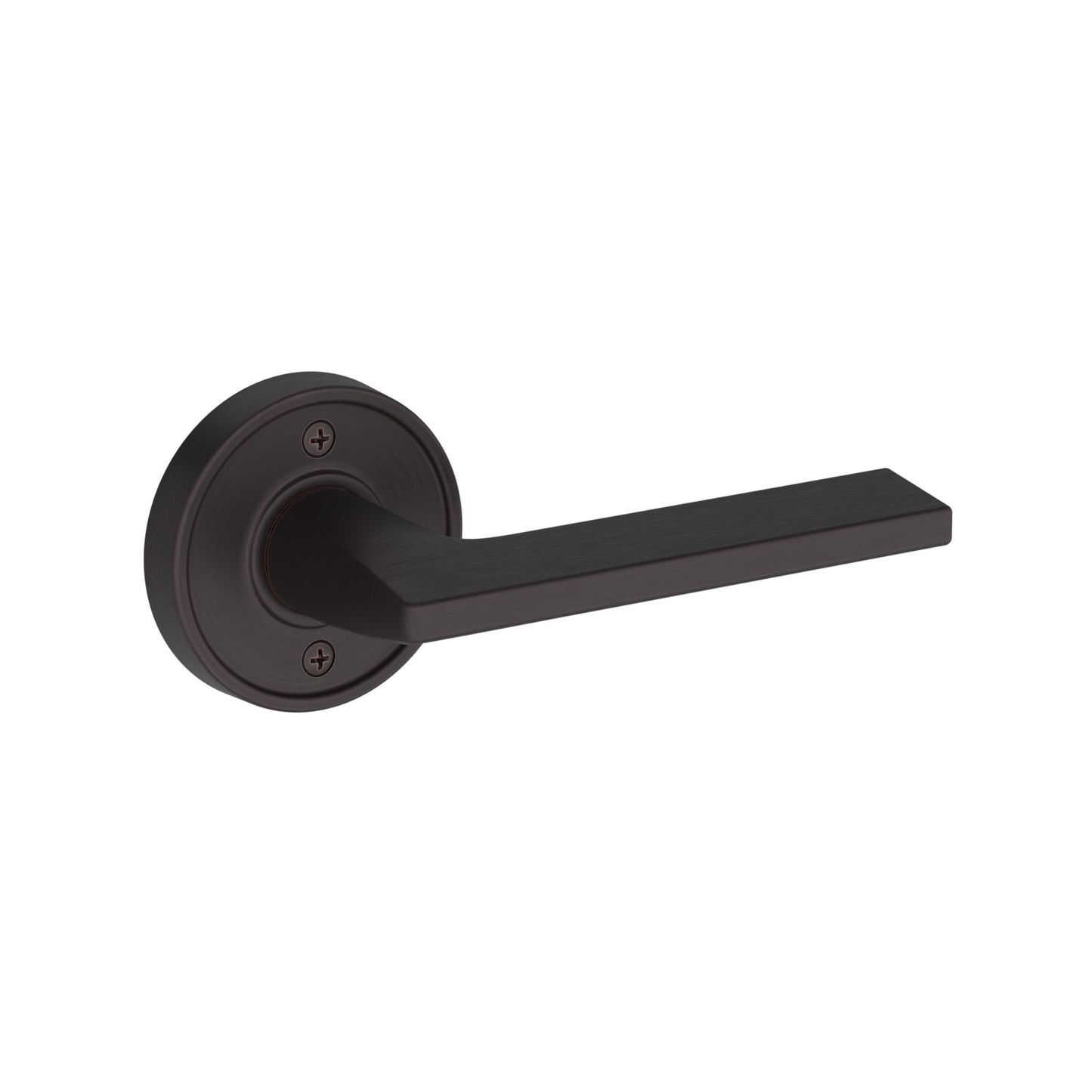 Baldwin Reserve Anaheim Hills Lever, Chamfered 5" Rose, Venetian Bronze