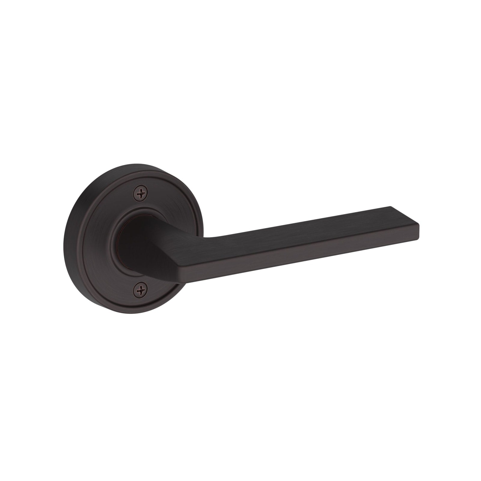 Baldwin Reserve Anaheim Hills Lever, Chamfered 5" Rose, Venetian Bronze