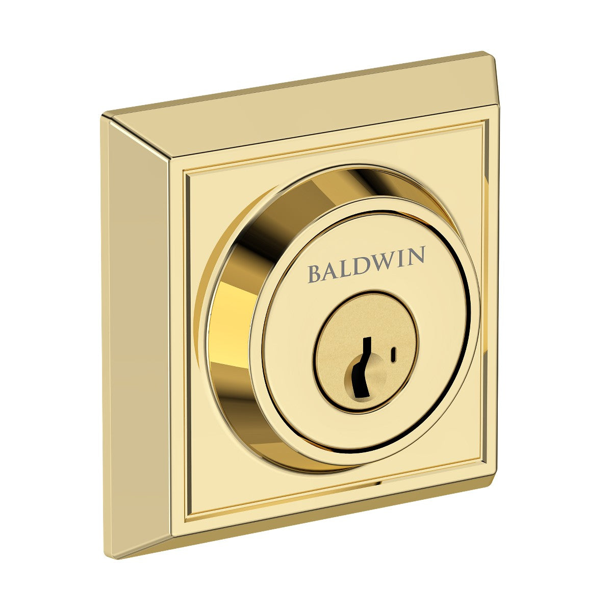 Baldwin Reserve Chamfered Square Deadbolt - finish 031