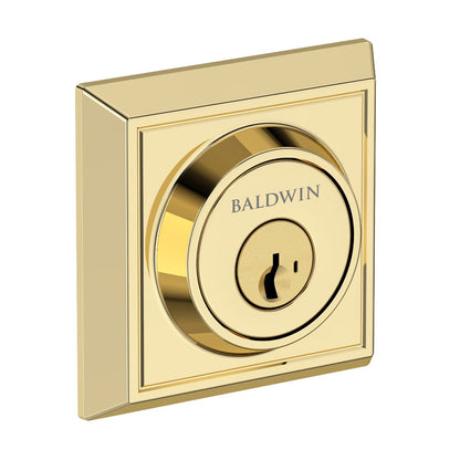 Baldwin Reserve Chamfered Square Deadbolt