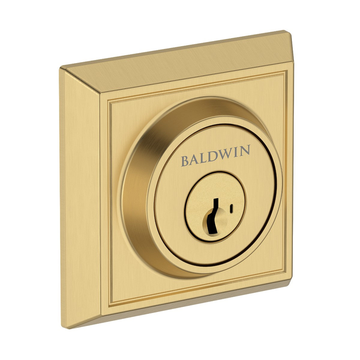 Baldwin Reserve Chamfered Square Deadbolt - finish 044