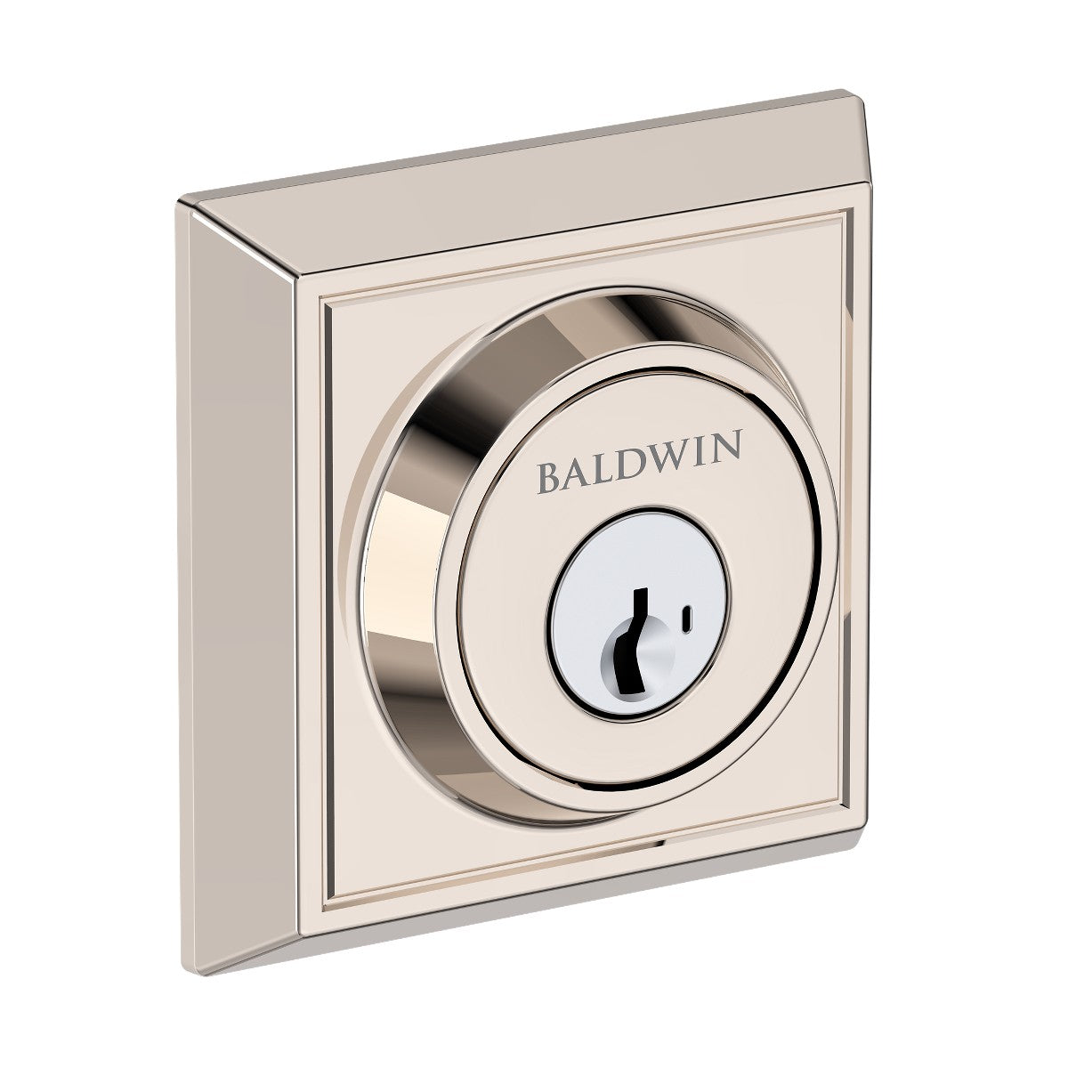 Baldwin Reserve Chamfered Square Deadbolt - finish 055