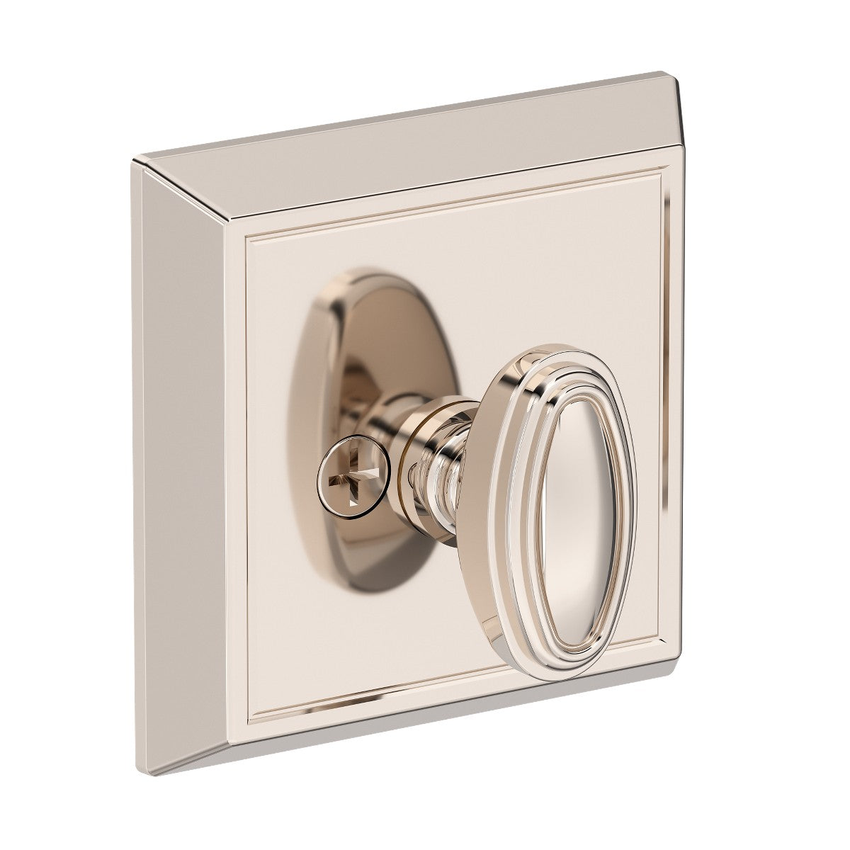 Baldwin Reserve Chamfered Square Deadbolt - finish 055