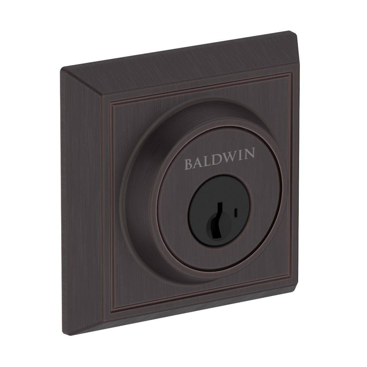 Baldwin Reserve Chamfered Square Deadbolt - finish 112