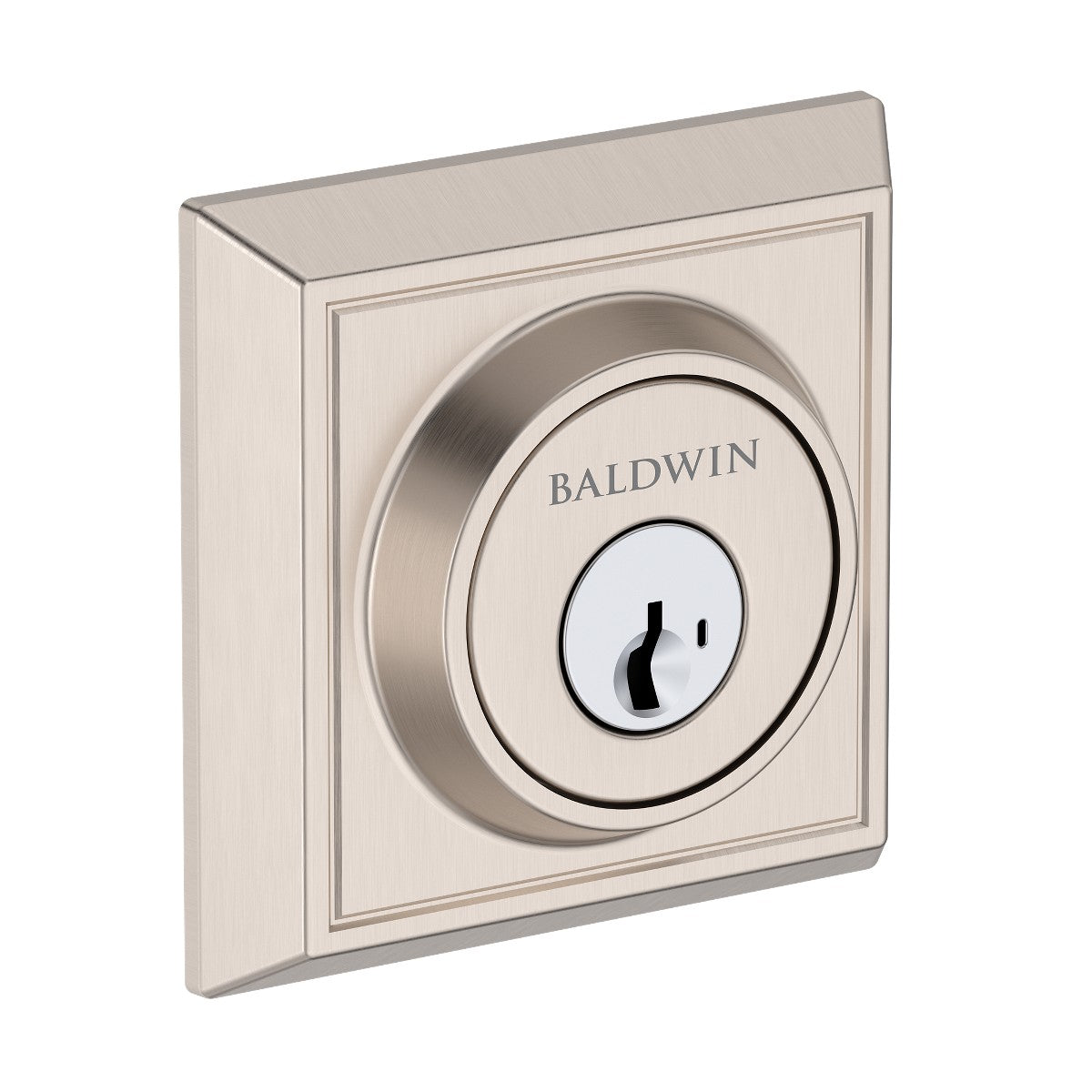 Baldwin Reserve Chamfered Square Deadbolt - finish 150