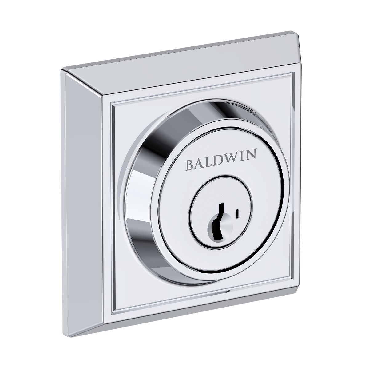 Baldwin Reserve Chamfered Square Deadbolt - finish 260