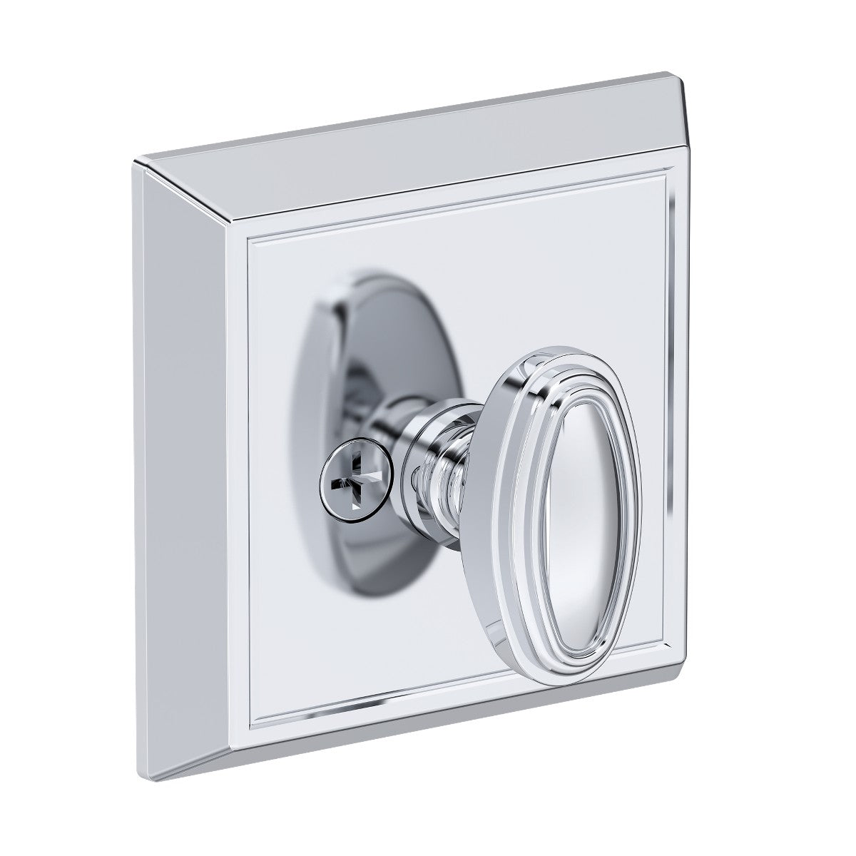 Baldwin Reserve Chamfered Square Deadbolt - finish 260