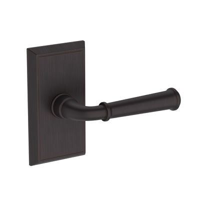 Baldwin Reserve Dunsmoor Lever, Contemporary 5" Rose, Venetian Bronze