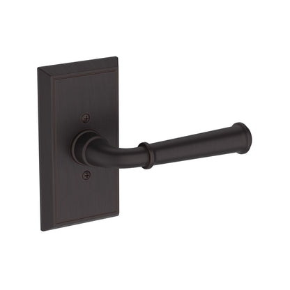Baldwin Reserve Dunsmoor Lever, Contemporary 5" Rose, Venetian Bronze