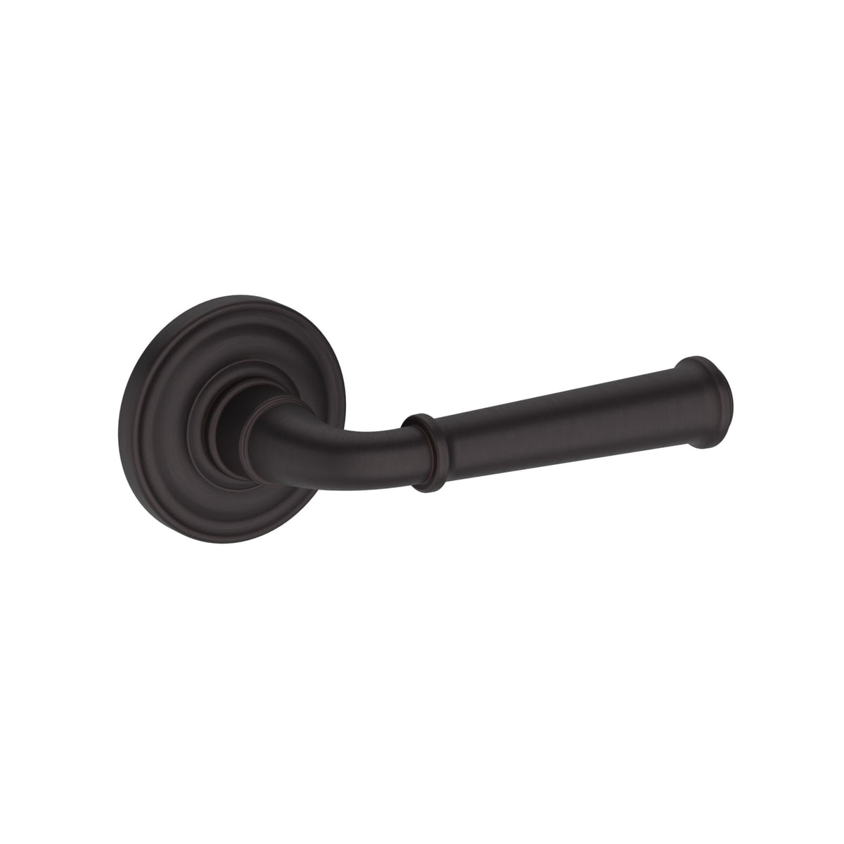 Baldwin Reserve Dunsmoor Lever, Traditional Round Rose, Venetian Bronze