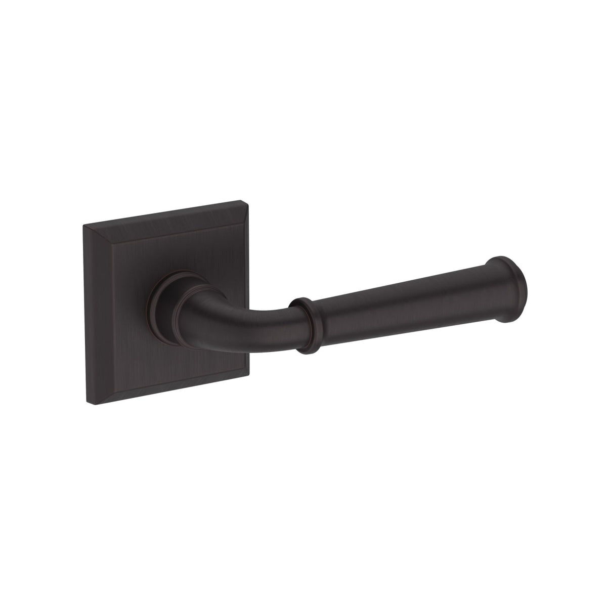 Baldwin Reserve Dunsmoor Lever, Traditional Square Rose, Venetian Bronze