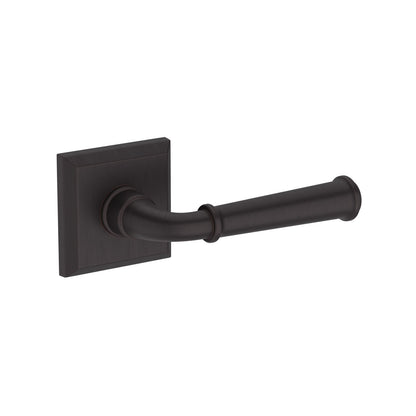 Baldwin Reserve Dunsmoor Lever, Traditional Square Rose, Venetian Bronze
