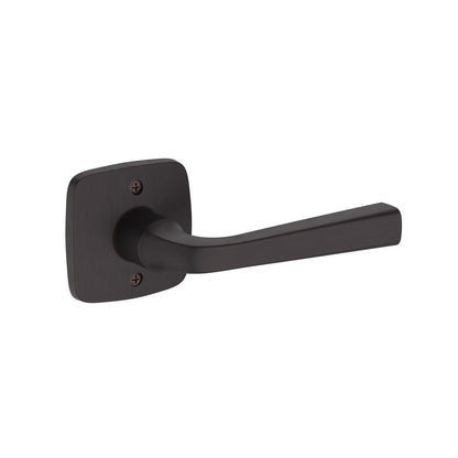 Baldwin Reserve Kingvale Lever, Soft Square Rose, Venetian Bronze