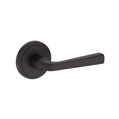 Baldwin Reserve Kingvale Lever, Stepped Round Rose, Venetian Bronze
