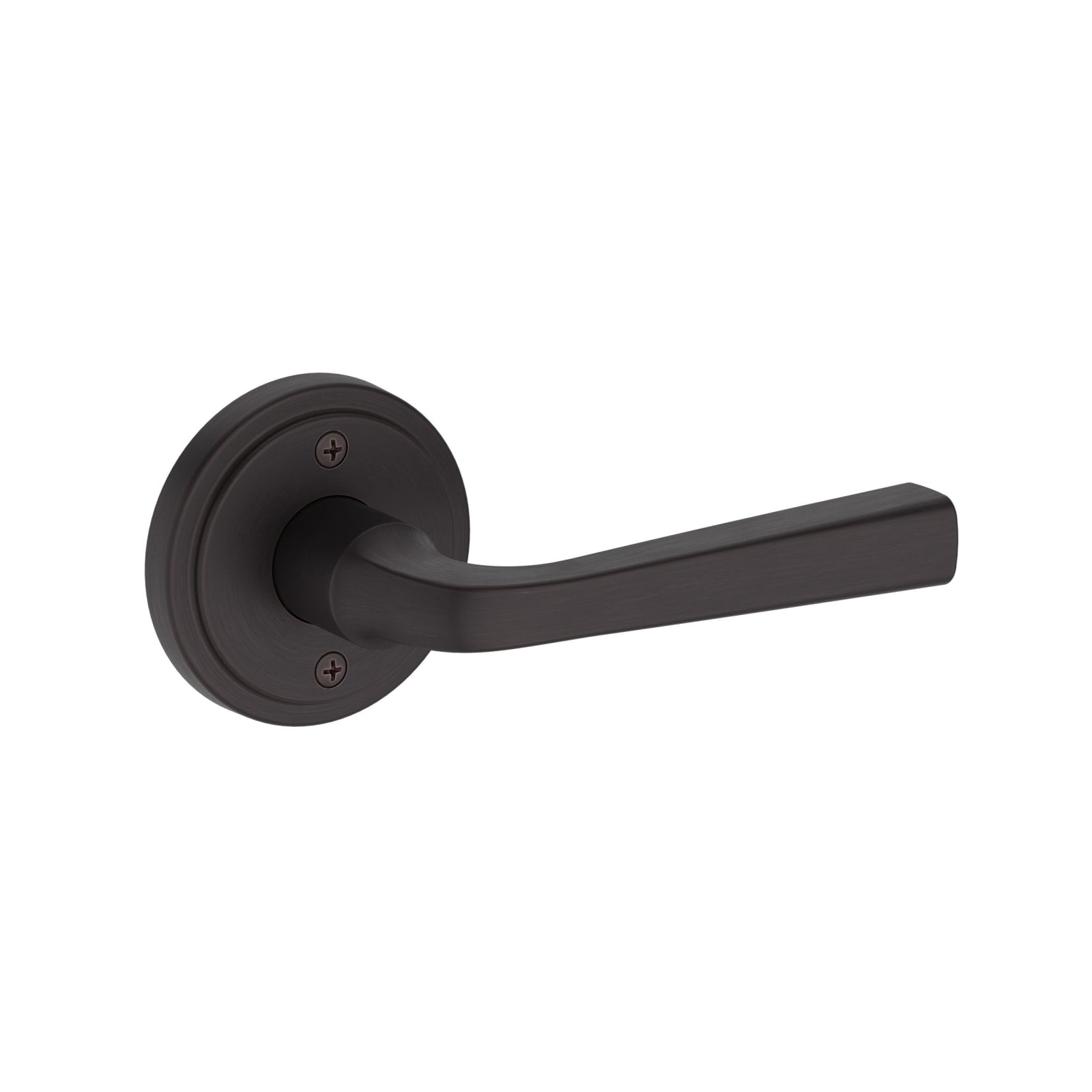Baldwin Reserve Kingvale Lever, Stepped Round Rose, Venetian Bronze