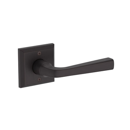 Baldwin Reserve Kingvale Lever, Traditional Square Rose, Venetian Bronze