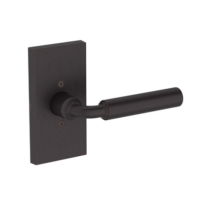 Baldwin Reserve La Conner Lever, Contemporary 5" Rose, Venetian Bronze