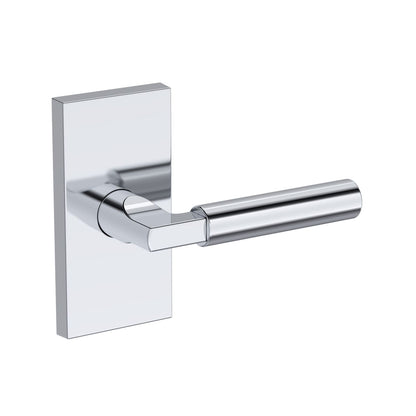 Baldwin Reserve Lake Forest Lever, Contemporary 5" Rose, Polished Chrome