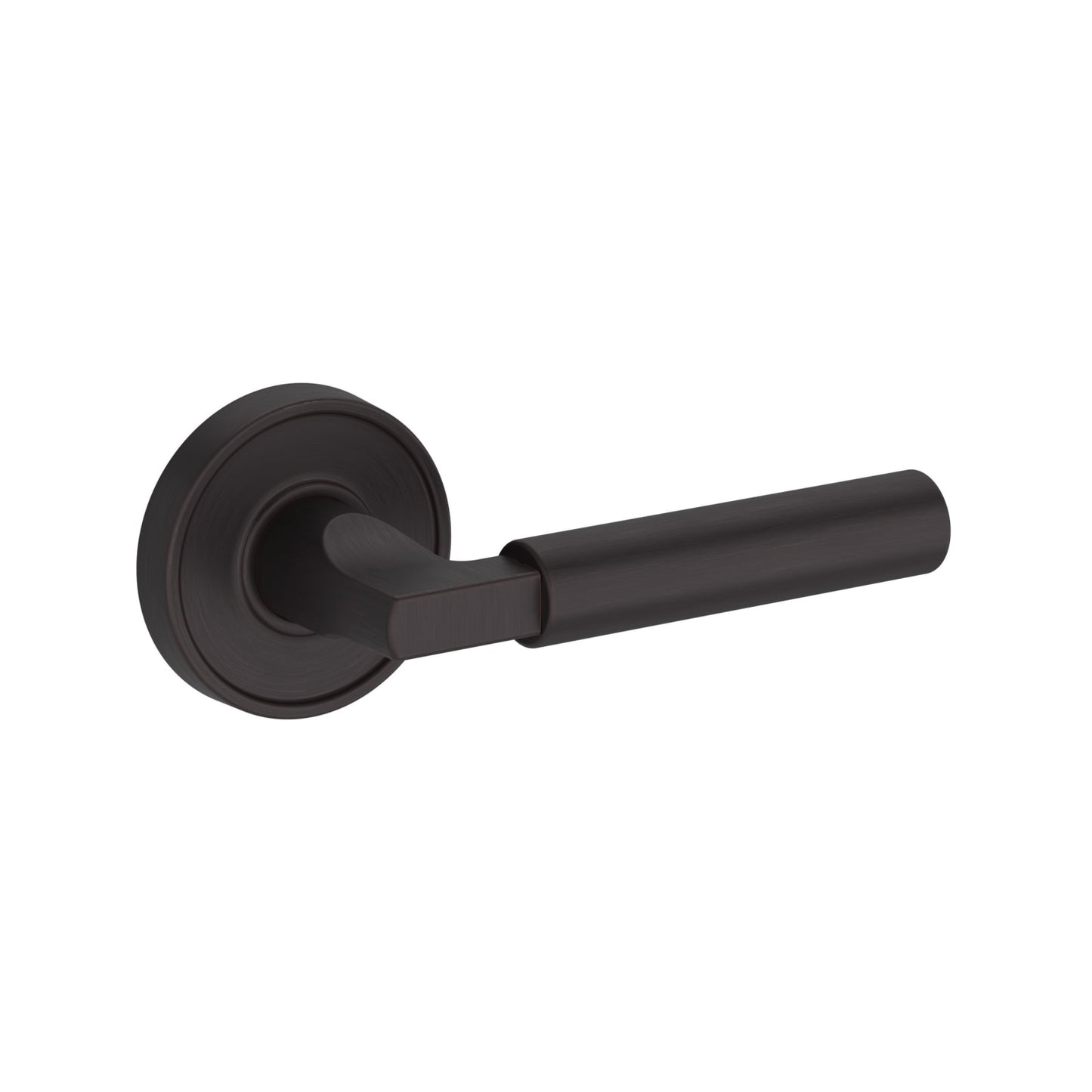 Baldwin Reserve Lake Forest Lever, Recessed Round Rose, Venetian Bronze