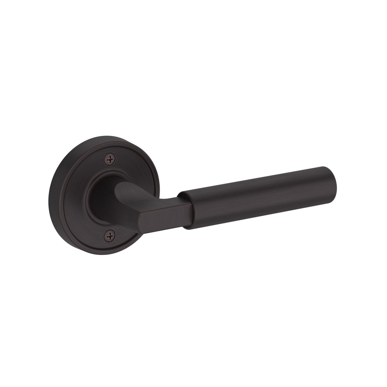Baldwin Reserve Lake Forest Lever, Recessed Round Rose, Venetian Bronze