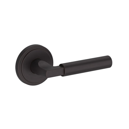 Baldwin Reserve Lake Forest Lever, Stepped Round Rose, Venetian Bronze