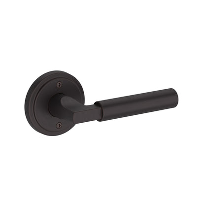 Baldwin Reserve Lake Forest Lever, Stepped Round Rose, Venetian Bronze