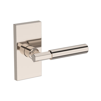 Baldwin Reserve Riddling Lever, Contemporary 5" Rose, Lifetime (PVD) Polished Nickel